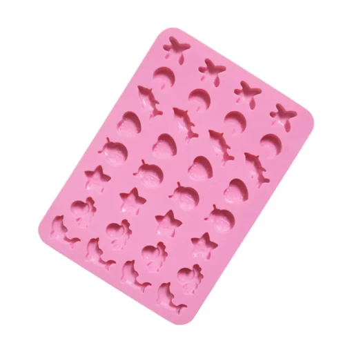Vedini 32 Cavity Mini small sea animal shape silicone trays chocolate silicone mold chocolate mold JKB-736 - Image 5