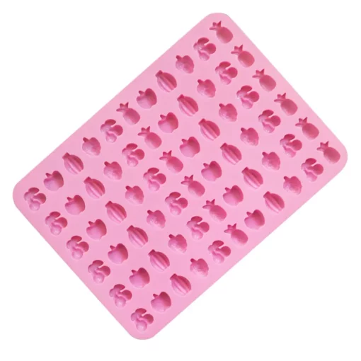 Vedini 66 Cavity fruit with Bonus Dropper shape silicon resin mold silicone gummy candy mold JKB-735 - Image 6