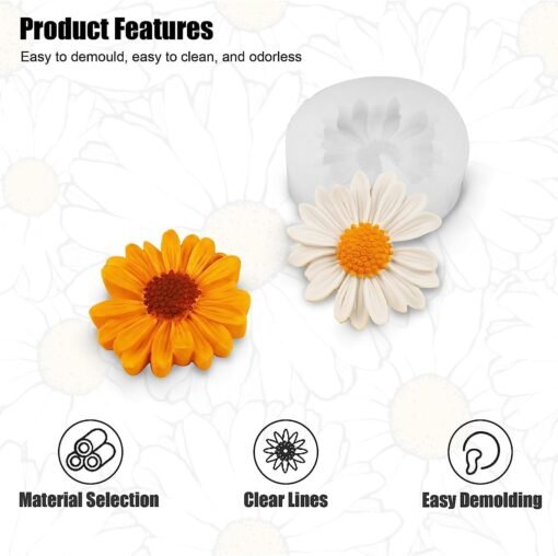 daisy mould for candle making