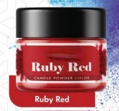 Vedini Candle Powder Color Pigments 20gm Each - Ruby Red