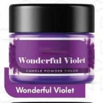 Vedini Candle Powder Color Pigments 20gm Each - Wonderful Violet