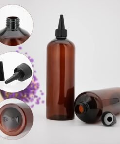 Vedini Multipurpose With Controlled Dropper Empty Bottle - Amber Bottle, 200 ml