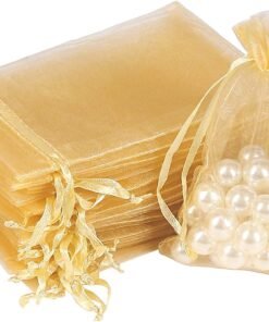 Vedini Potli Bags Wedding Return Gift Favor Dryfruit Packing Pouch Potli, Organza potli bag