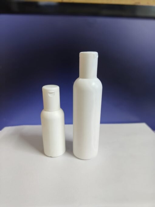 White Flip Top Cap Plastic HDPE Bottle For Lotion/Oil/Sanitizer 20MM NECK (1 BOX)