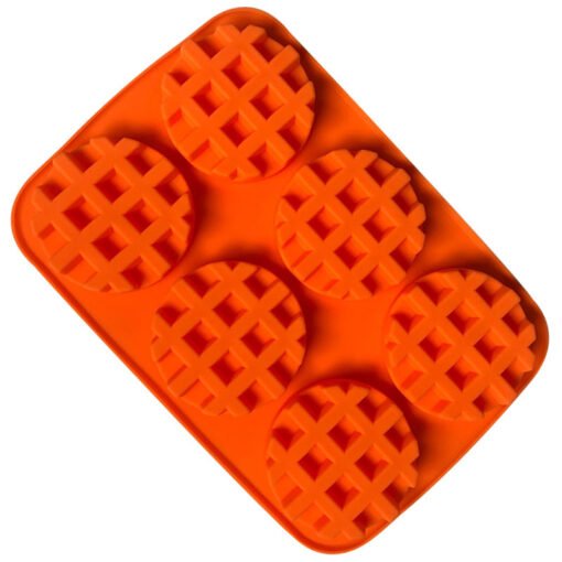 Vedini 6 Round waffle mold silicone cake mold waffle mold jkb-2012 - Image 4