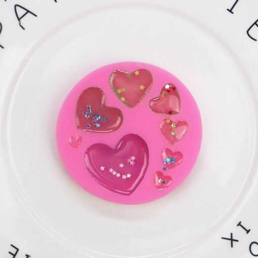 Vedini 3D Loving Heart Shape Baking Mold Fondant Cake Chocolate Mold jkb-2005 - Image 4
