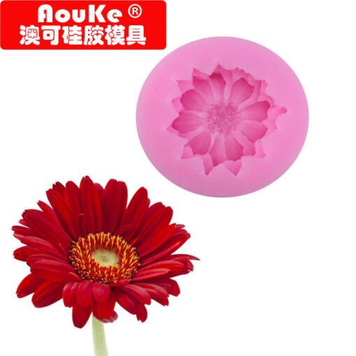 Flower fondant Silicone chocolate mold