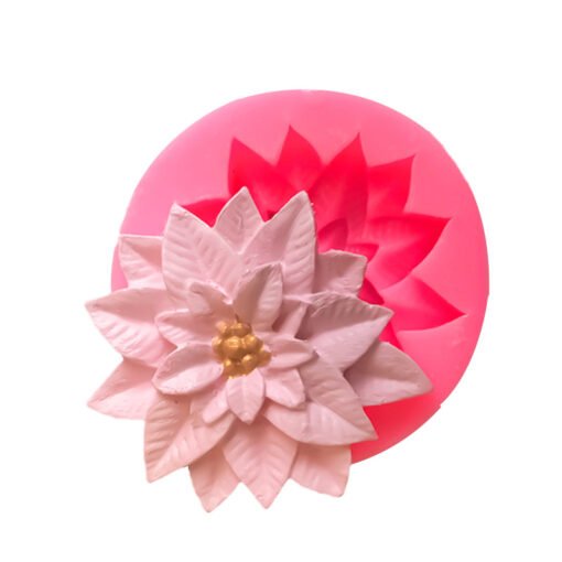 Vedini Flower Holly Leaf Silicone Mold Flower Chocolate Candy Cake Decoration Tool Glue Dropping Resin Mold Soap Mold  2031 - Image 4