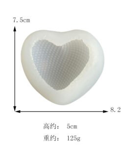 Vedini Diamond shaped heart mousse silicone molds, fondant soft chocolate molds jkb-2037 - Medium