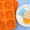6 Round waffle mold