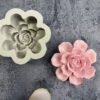 Peony Rose Silicone Candle Mold