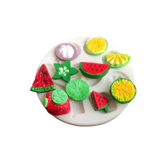 10 cavity Fruit watermelon Fondant Mold