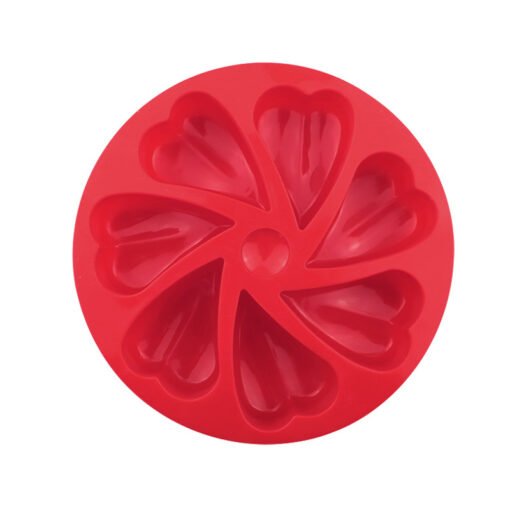 Vedini 7 Cavity love scone silicone cake mold Heart-shaped baking Candle Mold jkb-2045 - Image 2