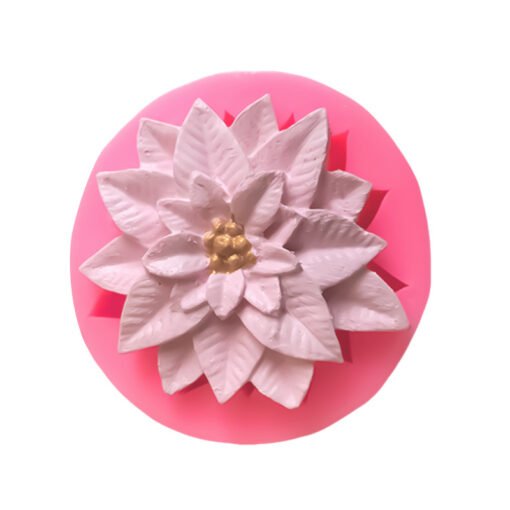 Vedini Flower Holly Leaf Silicone Mold Flower Chocolate Candy Cake Decoration Tool Glue Dropping Resin Mold Soap Mold  2031 - Image 3