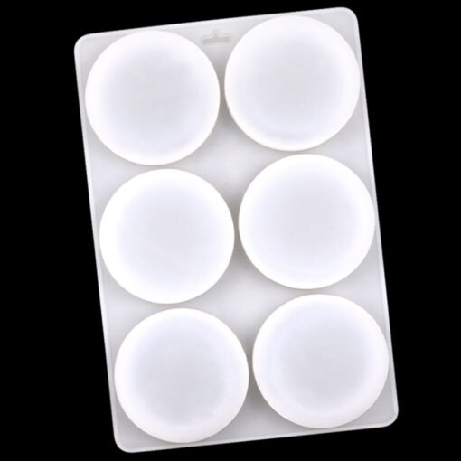 6 Cavity Resin Round Molds