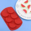 6 Cavity Watermelon 3D Bakeware Mold