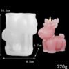 3D Snowman Reindeer Silicone Mold