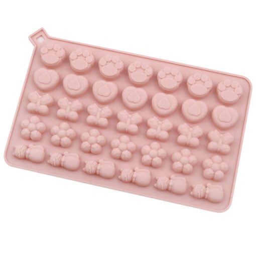 Vedini 35 Cavity cat butterfly flower silicone fondant mold jkb-2010 - Image 5