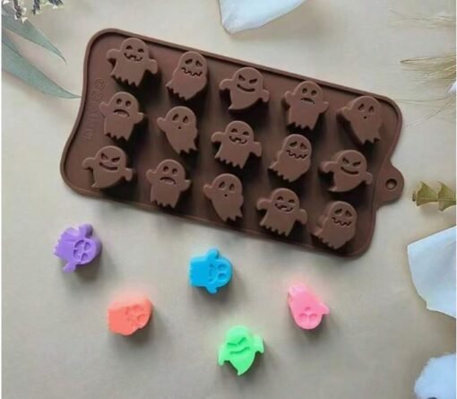 15 Halloween Chocolate Silicone Mold