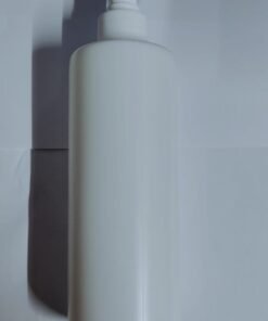Vedini Plastic HDPE Bottle For Lotion/Oil/Sanitizer 500ml 1L - 500 ml, White Pump