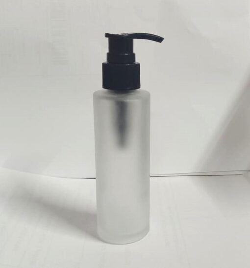 Vedini 100ml Frosted Glass Pump Bottles - Image 2