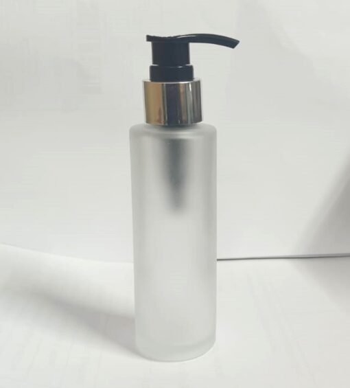 Vedini 100ml Frosted Glass Pump Bottles - Image 4