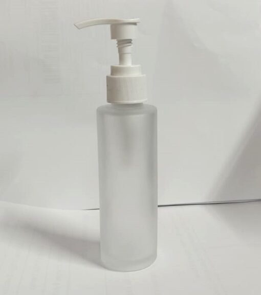 Vedini 100ml Frosted Glass Pump Bottles - Image 3