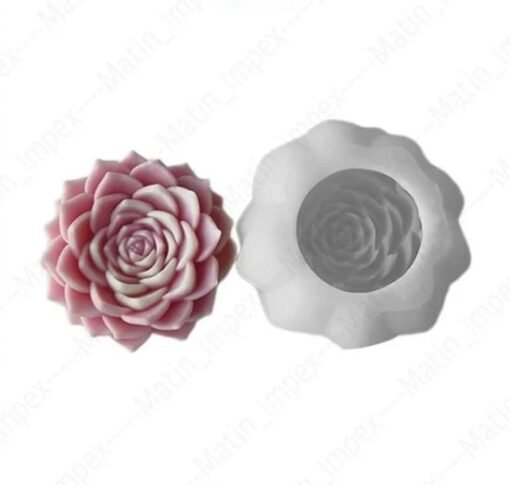 Pink Peony Flower Mold