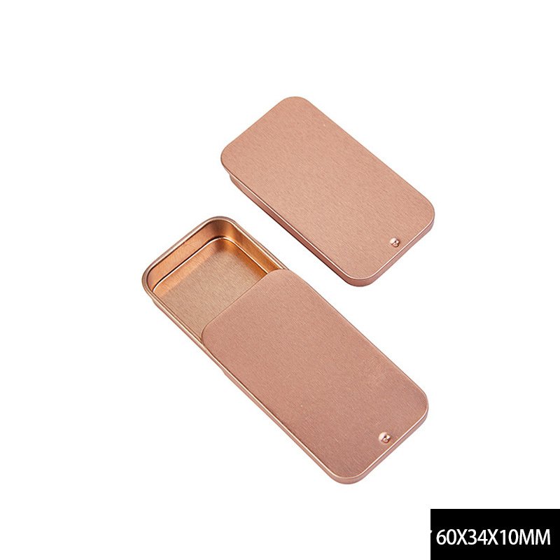 Vedini Metal Sliding Tin Box – Portable Storage Container for Lip Balm, Solid Perfume Jewelry & DIY Use - Image 8