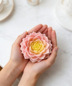 Vedini Pink  Lotus Flower Mold WCM561