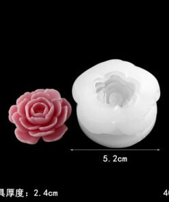 Camellia Flower Candle/Resin Mold