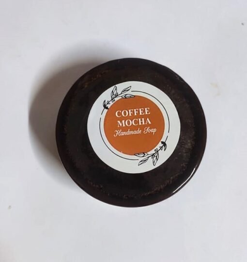 Coffee Soap -D-tan Round 100g. (coffee color) Ready to use or sell Soap Pack of 6 (100g)