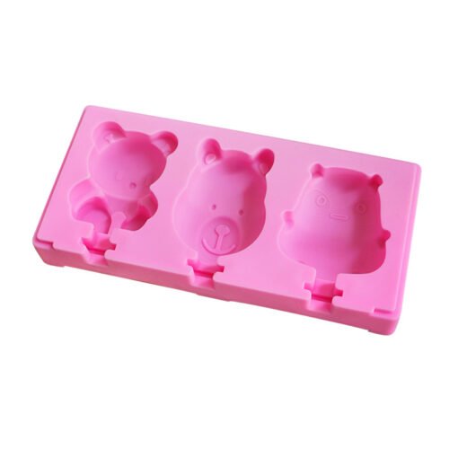 Vedini 3 Cavity Ice Cream Silicone Mold handmade mold JKB 1030 - Image 4