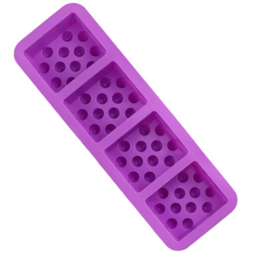 Vedini 4 square massage brush silicone soap mold oval massage soap mold JKB 1032 - Image 5