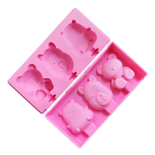 Vedini 3 Cavity Ice Cream Silicone Mold handmade mold JKB 1030 - Image 6