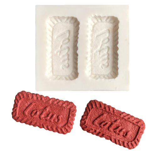 Vedini 3D Lotus Biscuit Shape Silicone Fondant Mold JKB 5062