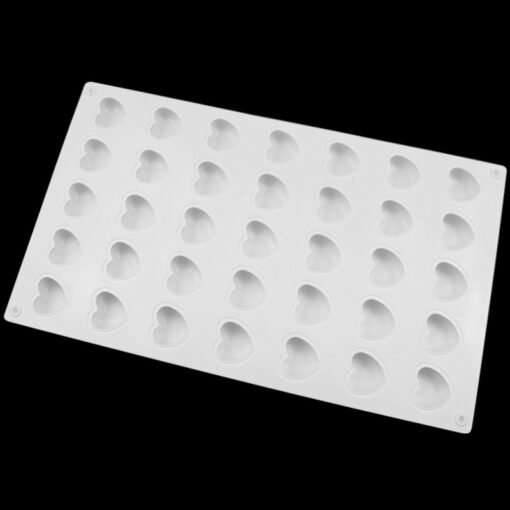 Vedini 35 Cavity heart chocolate mold cake decoration mold fondant cake JKB 1038 - Image 5
