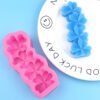 Vedini 4 Cavity four-leaf clover DIY home baking handmade cake decoration mold creative aromatherapy candle mold JKB 1053