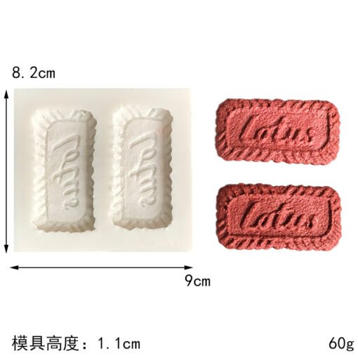 Vedini 3D Lotus Biscuit Shape Silicone Fondant Mold JKB 5062 - Image 3