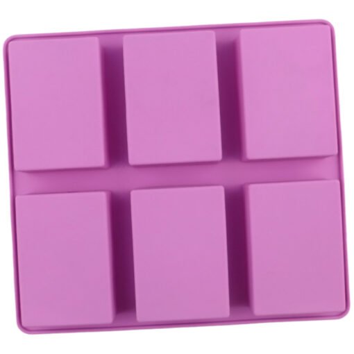 Vedini 6 Cavity different pattern silicone cake molds handmade soap molds aromatherapy mold rice cake mold JKB 1033 - Image 4