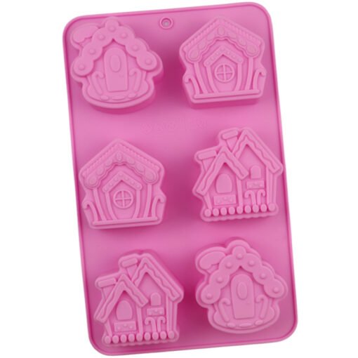 Vedini 6 Cavity room rice cake mold steamed cake mold high temperature resistant JKB 1056 - Image 2