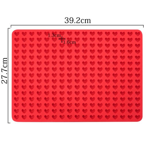 Vedini 255 Cavity Heart baking mat silicone Mold JKB 1035 - Image 2