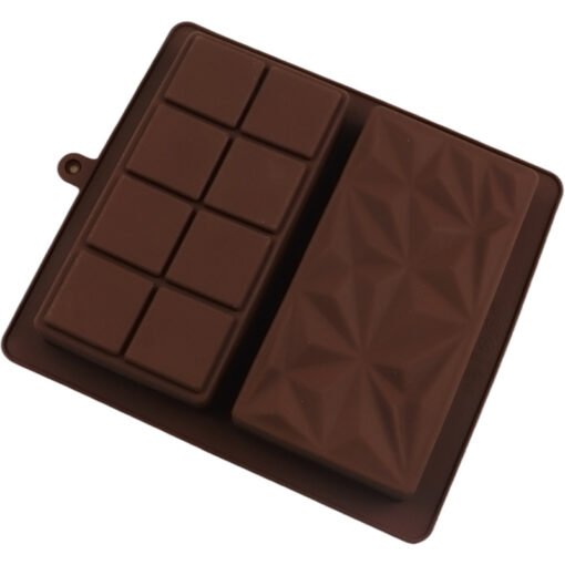 Vedini cross-border hot selling lattice diamond chocolate mold household food grade silicone baking tools cake JKB 1057 - Image 2