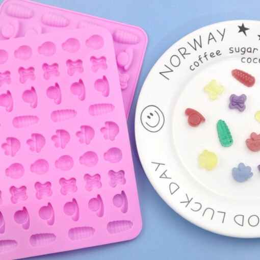 50 Cavity Insect Silicone soft candy mold