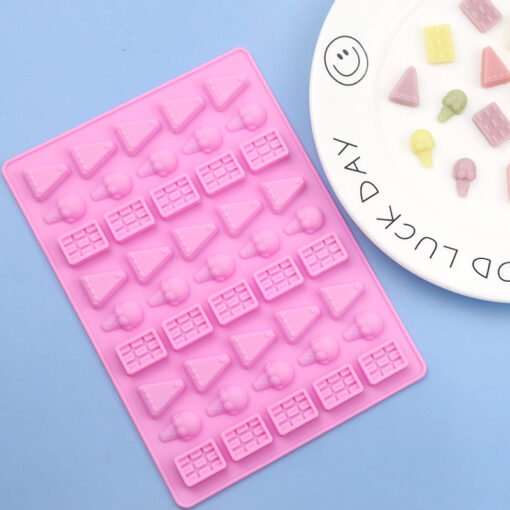 45 Cavity ice cream soft candy mold