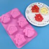 6 Cavity room rice cake mold