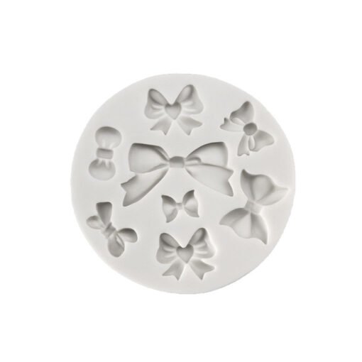 Vedini 8 Cavity large and small bow DIY drip glue mold cake chocolate decoration mold silicone candy mold JKB 1048 - Image 3