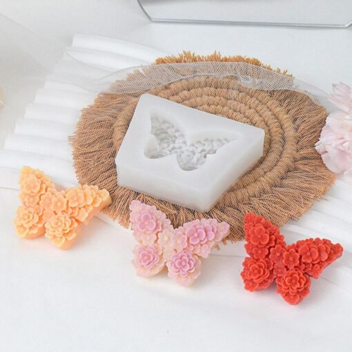 Rose Butterfly Chocolate Mold
