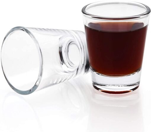 Vedini Shot Glasses Cool Shot Glasses 70ml, Tequila Shot Glasses with Heavy Base, Gift for Men - Image 3