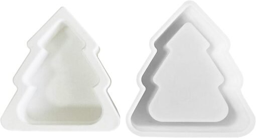 Vedini Christmas Tree Silicone Pastry Mold, Chocolate Making | Pastry Mold for Christmas Party, Bakery Accessories for Cake and Candy JKB 5049 - Image 2